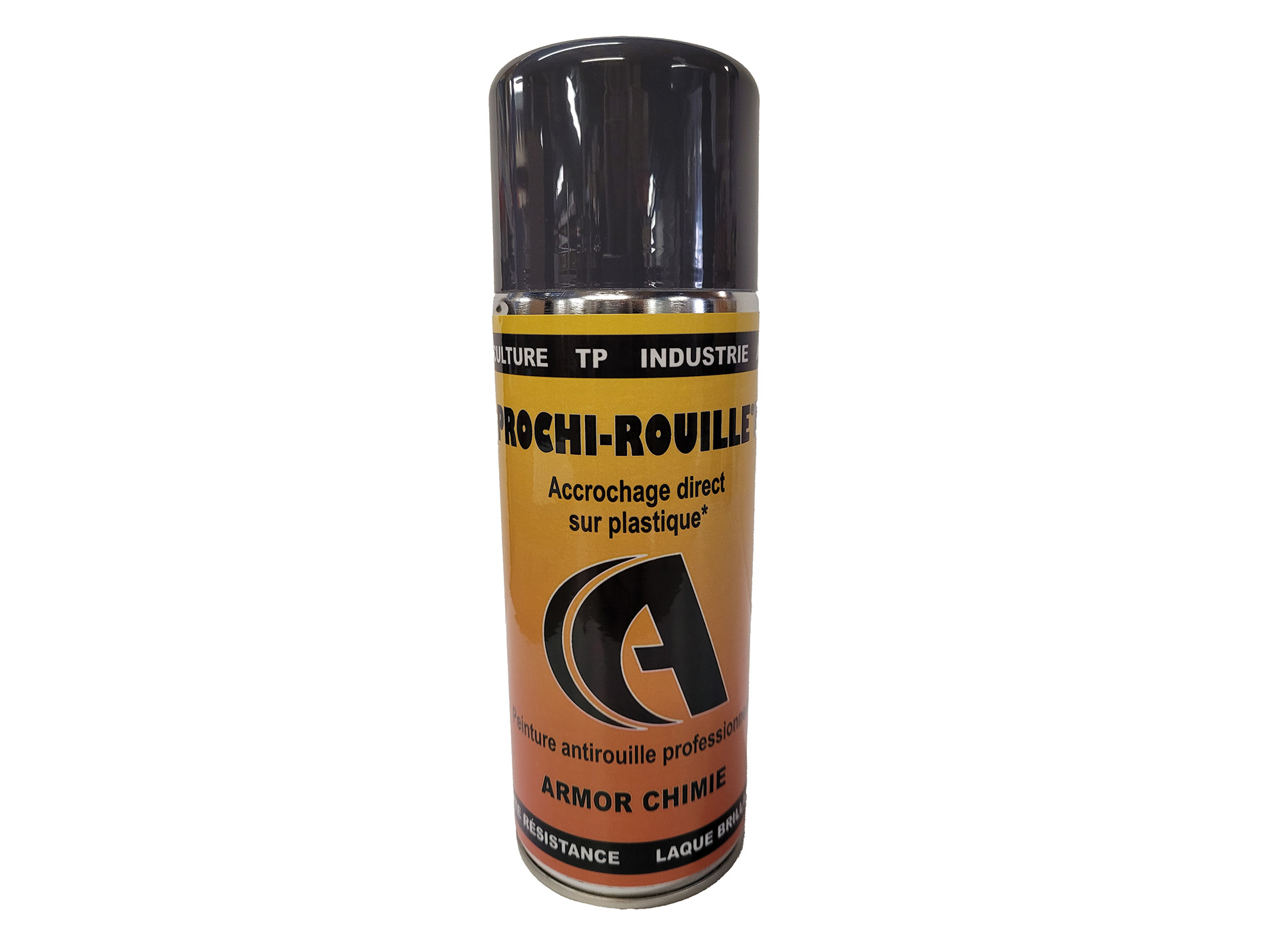Peinture antirouille aérosol PROCHIROUILLE Gris Eurofarm 639 400ml